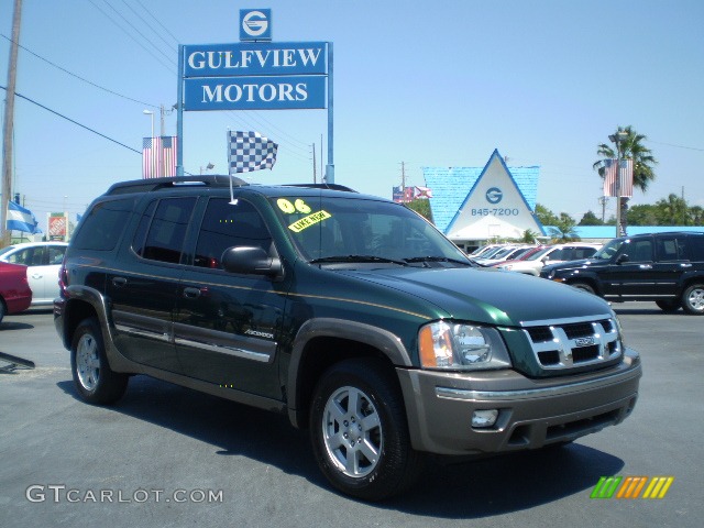 2006 Ascender S - Tamarak Green Metallic / Ebony/Cashmere photo #1