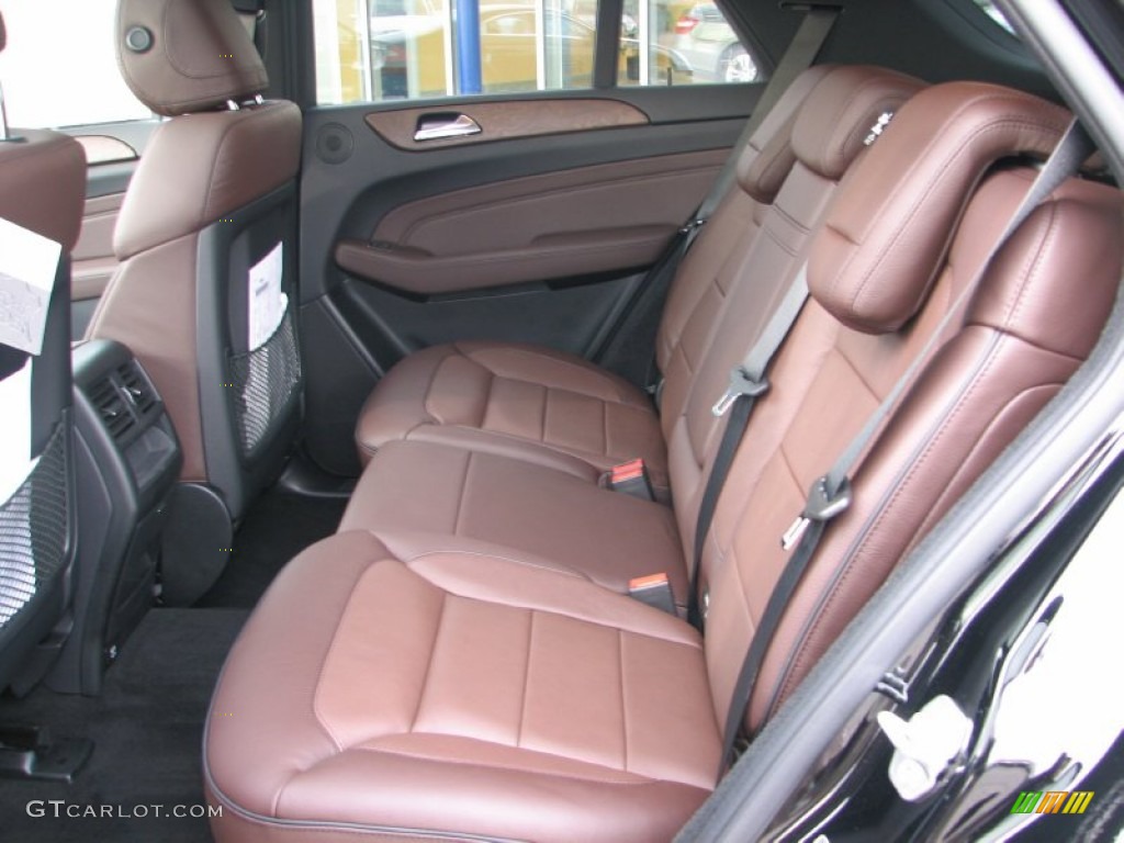 Auburn Brown/Black Interior 2012 Mercedes-Benz ML 350 4Matic Photo #56501979