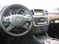 2012 Mercedes-Benz ML Auburn Brown/Black Interior Dashboard Photo