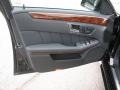 Black 2012 Mercedes-Benz E 550 4Matic Sedan Door Panel