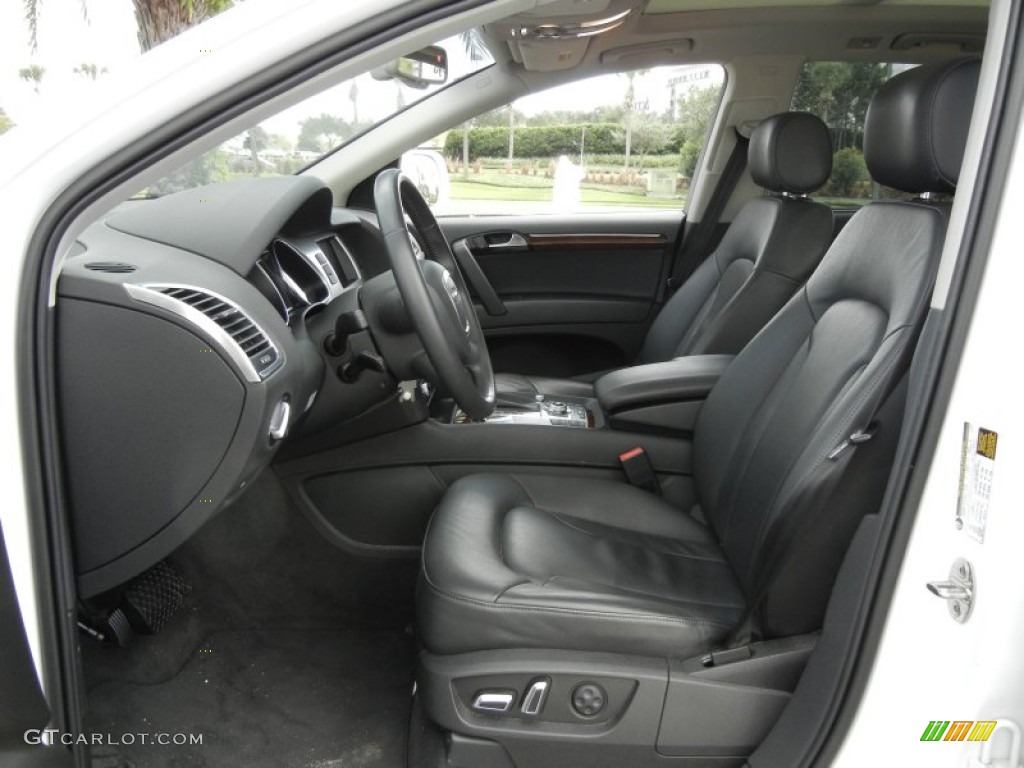 Black Interior 2010 Audi Q7 3.0 TDI quattro Photo #56502282