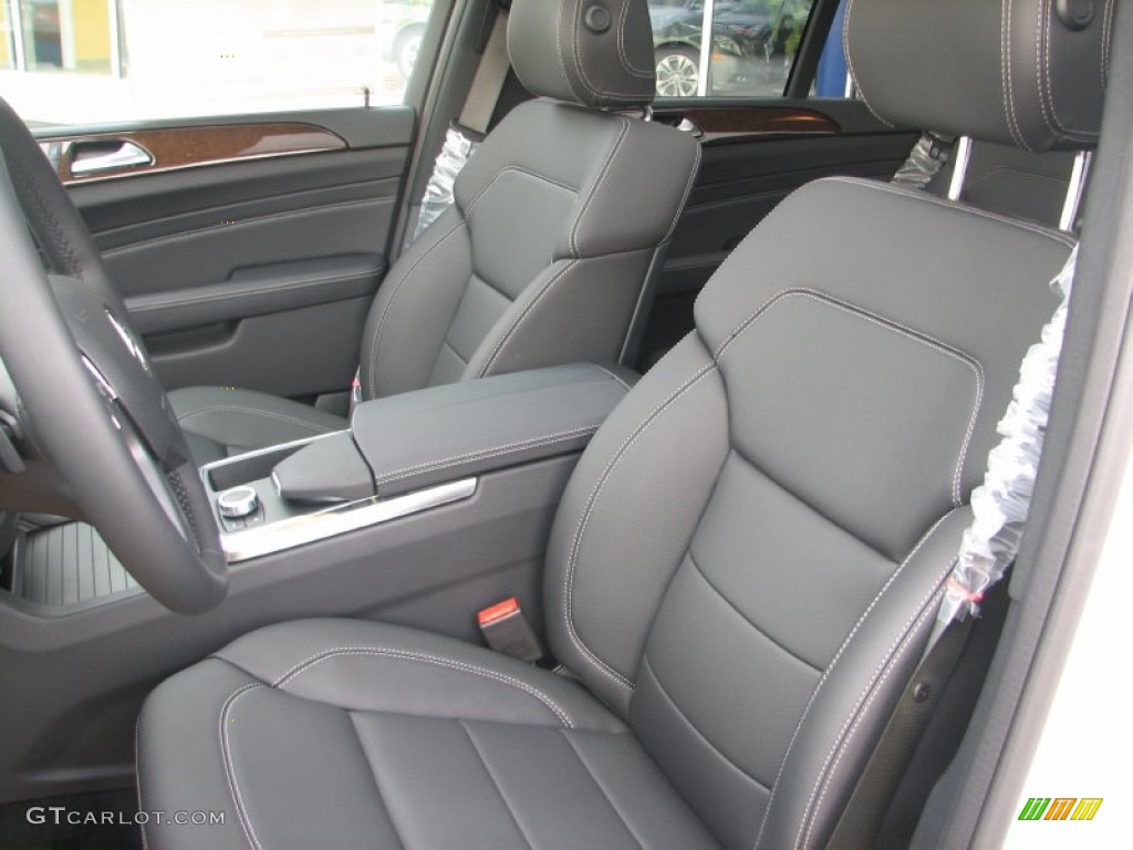 Black Interior 2012 Mercedes-Benz ML 350 BlueTEC 4Matic Photo #56502381