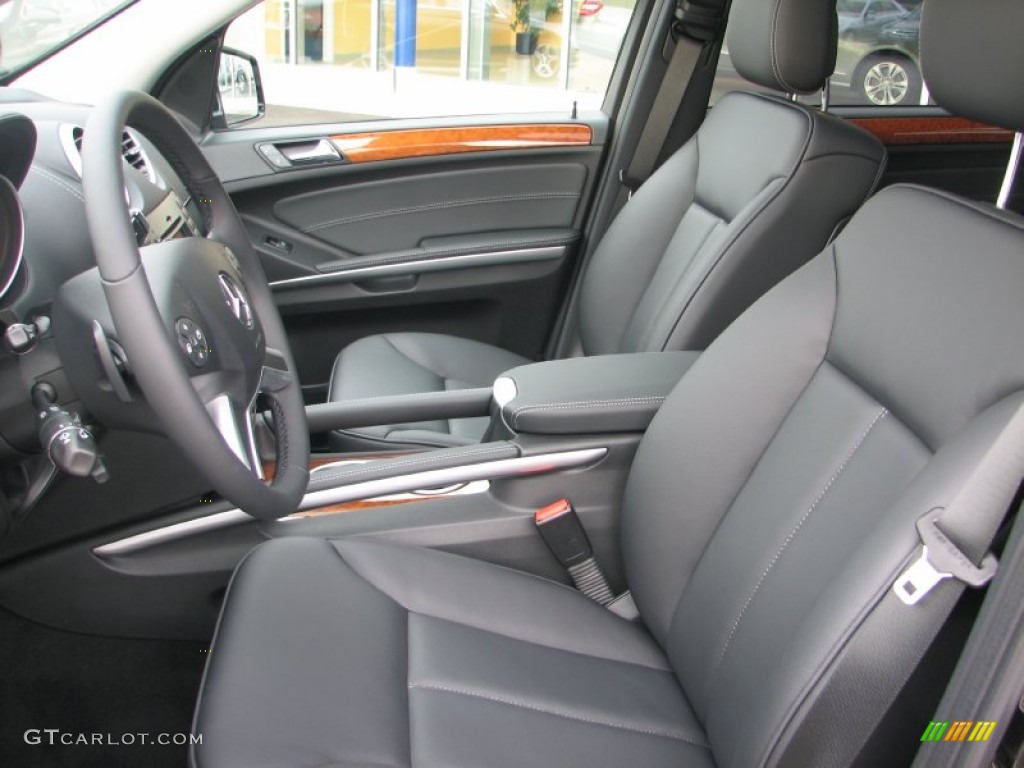 Black Interior 2012 Mercedes-Benz GL 350 BlueTEC 4Matic Photo #56502708