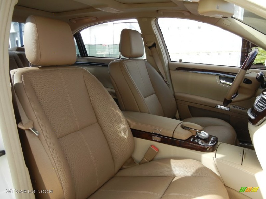 2008 S 550 Sedan - Arctic White / Cashmere/Savanna photo #20