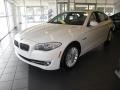 Alpine White 2012 BMW 5 Series 535i Sedan Exterior