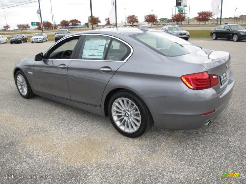 Space Gray Metallic 2012 BMW 5 Series 535i Sedan Exterior Photo #56504500