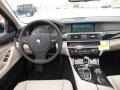 2012 BMW 5 Series Oyster/Black Interior Dashboard Photo
