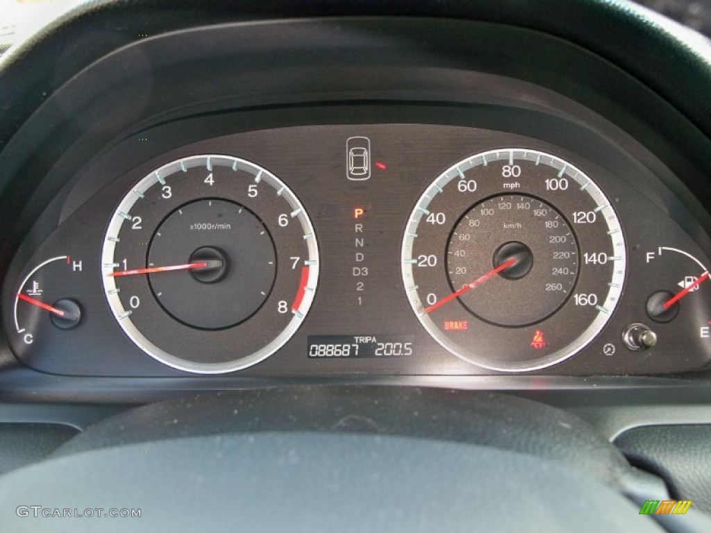 2009 Honda Accord EX-L Sedan Gauges Photo #56505117