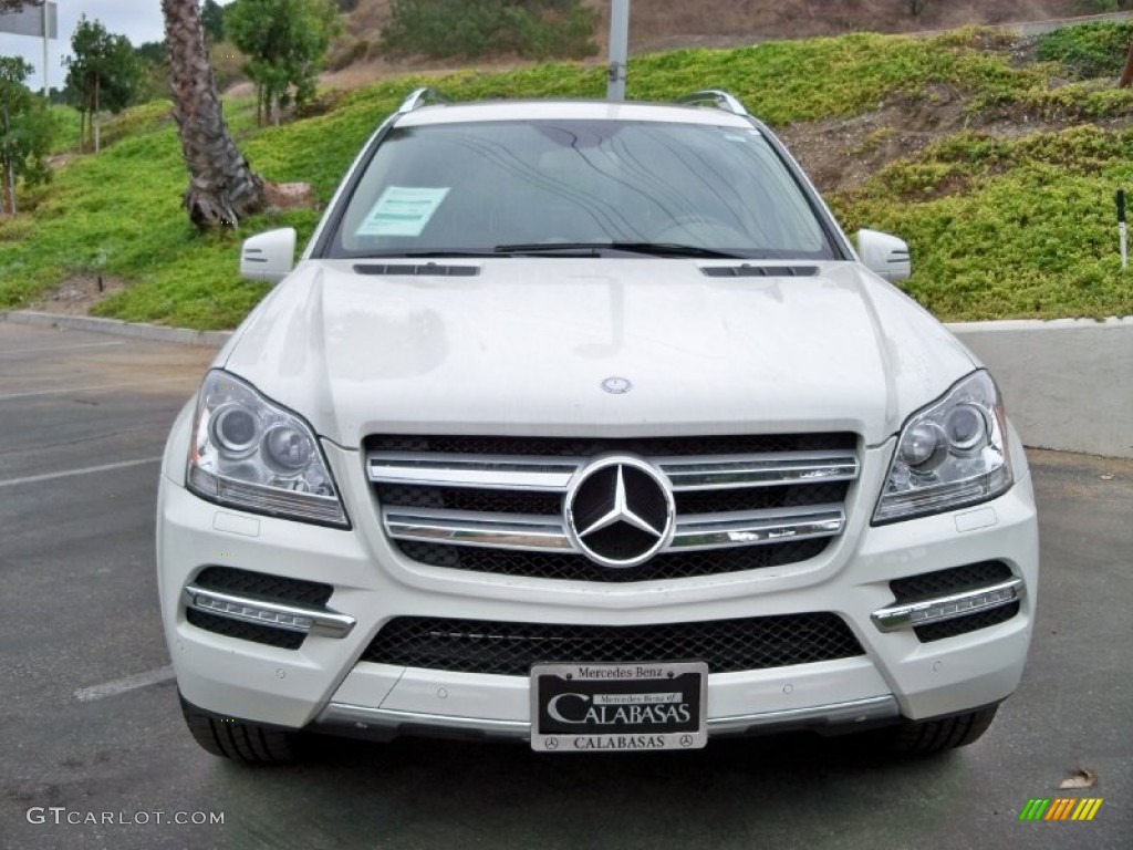 2012 GL 450 4Matic - Arctic White / Cashmere photo #2