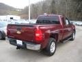 2008 Deep Ruby Metallic Chevrolet Silverado 1500 LT Extended Cab 4x4  photo #6