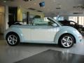 2010 Aquarius Blue/Campanella White Volkswagen New Beetle Final Edition Convertible  photo #3
