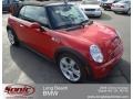 2006 Chili Red Mini Cooper S Convertible  photo #1