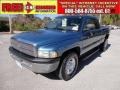 2002 Atlantic Blue Pearl Dodge Ram 2500 SLT Quad Cab  photo #1