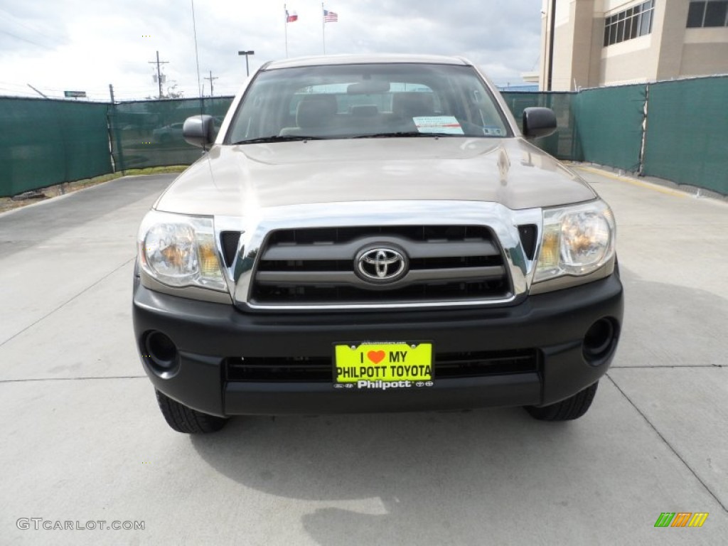 2007 Tacoma V6 PreRunner Double Cab - Desert Sand Mica / Taupe photo #8