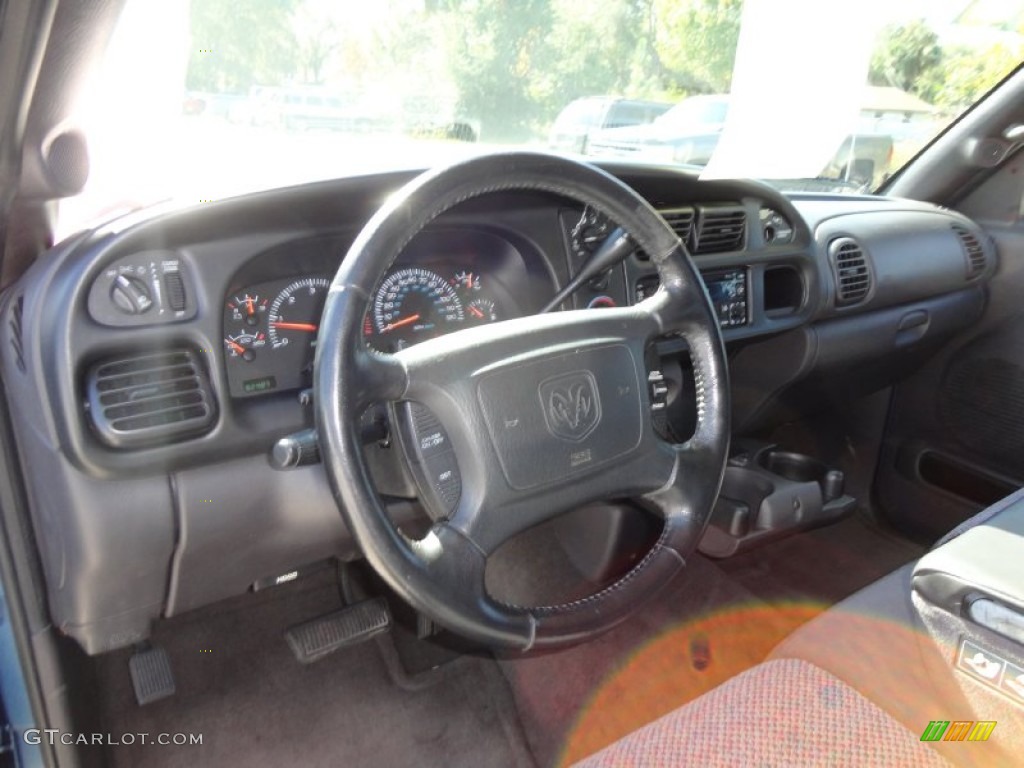 2002 Dodge Ram 2500 SLT Quad Cab Mist Gray Dashboard Photo #56507889