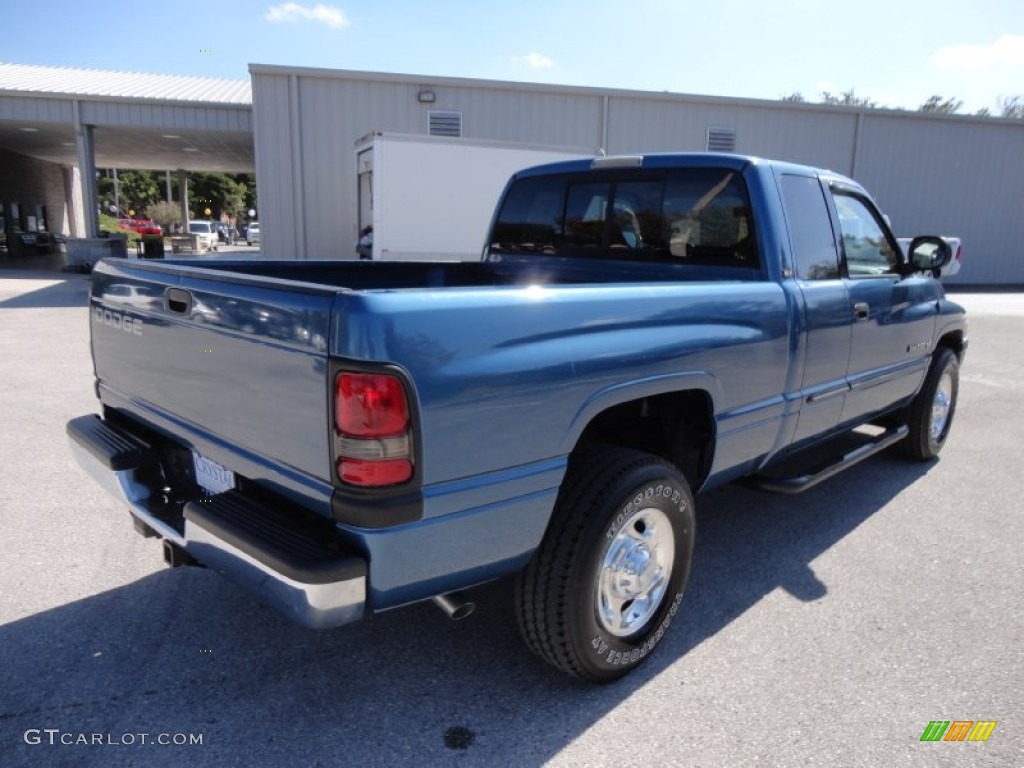 2002 Ram 2500 SLT Quad Cab - Atlantic Blue Pearl / Mist Gray photo #8