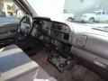 Mist Gray 2002 Dodge Ram 2500 SLT Quad Cab Dashboard
