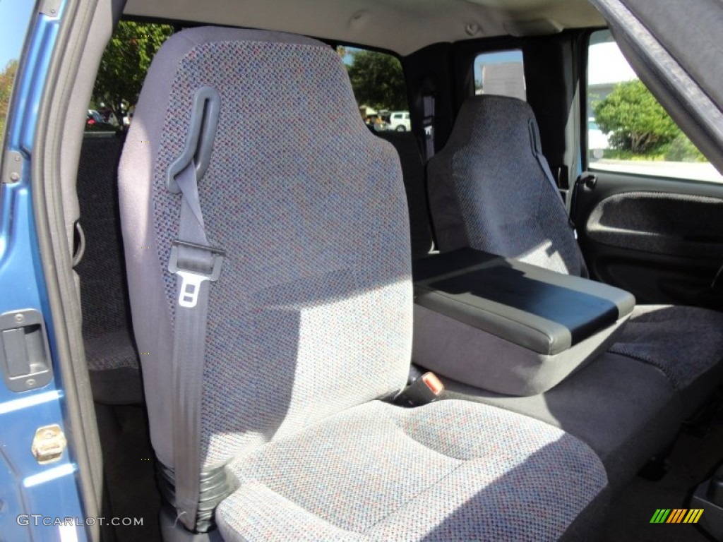 Mist Gray Interior 2002 Dodge Ram 2500 SLT Quad Cab Photo #56507943