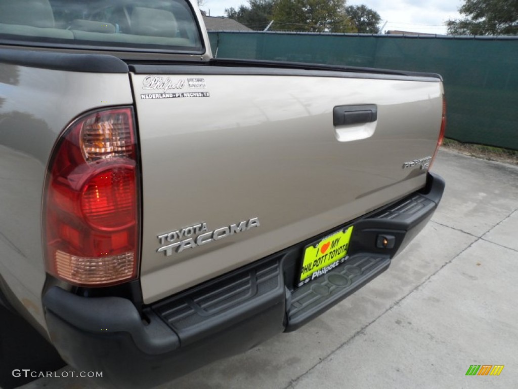 2007 Tacoma V6 PreRunner Double Cab - Desert Sand Mica / Taupe photo #18