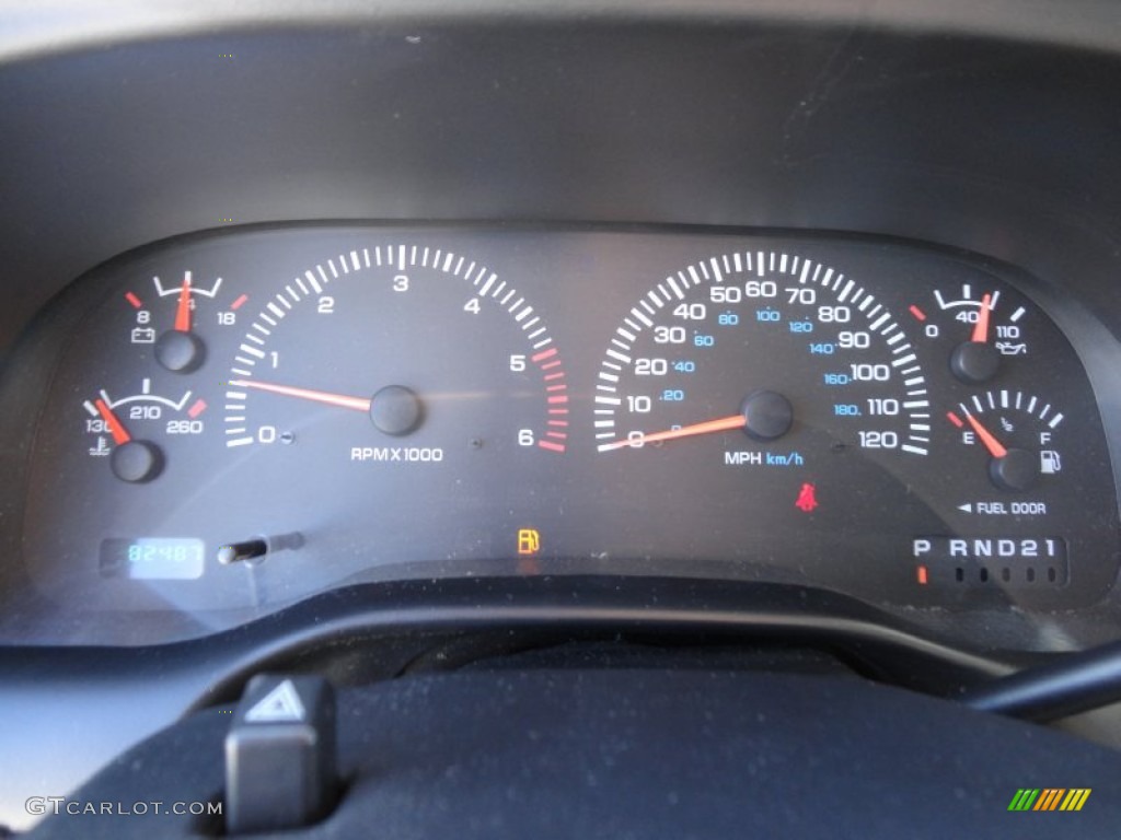 2002 Dodge Ram 2500 SLT Quad Cab Gauges Photo #56508030