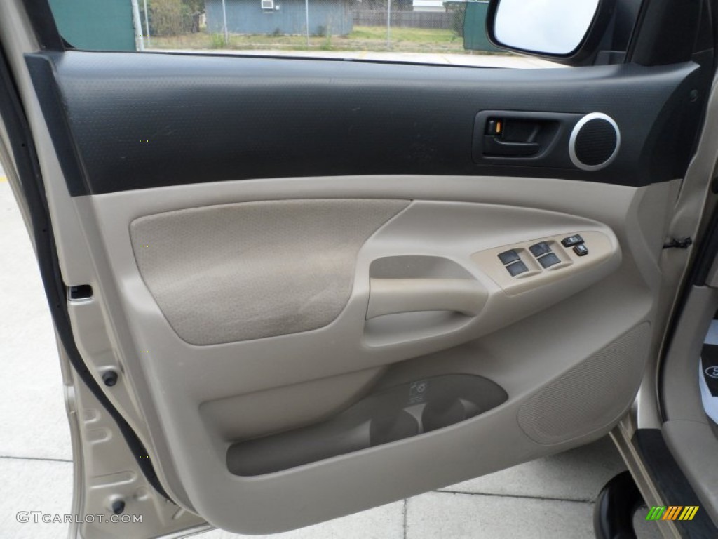 2007 Tacoma V6 PreRunner Double Cab - Desert Sand Mica / Taupe photo #28