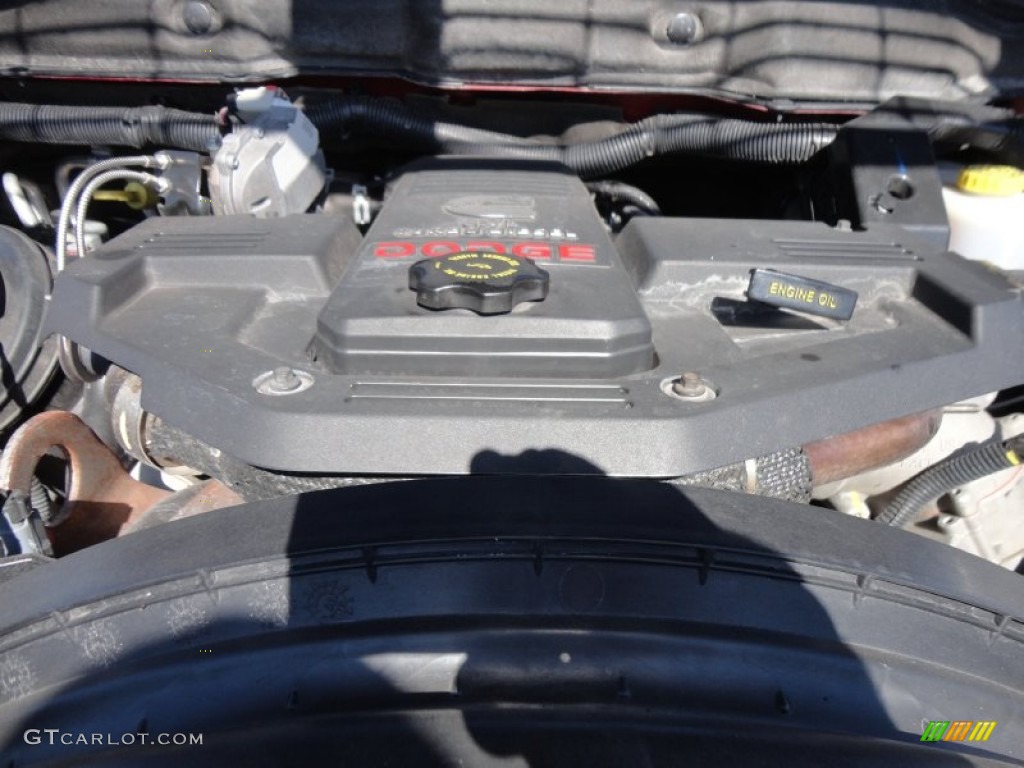 2007 Dodge Ram 3500 Laramie Quad Cab 6.7 Liter OHV 24-Valve Turbo Diesel Inline 6 Cylinder Engine Photo #56508237