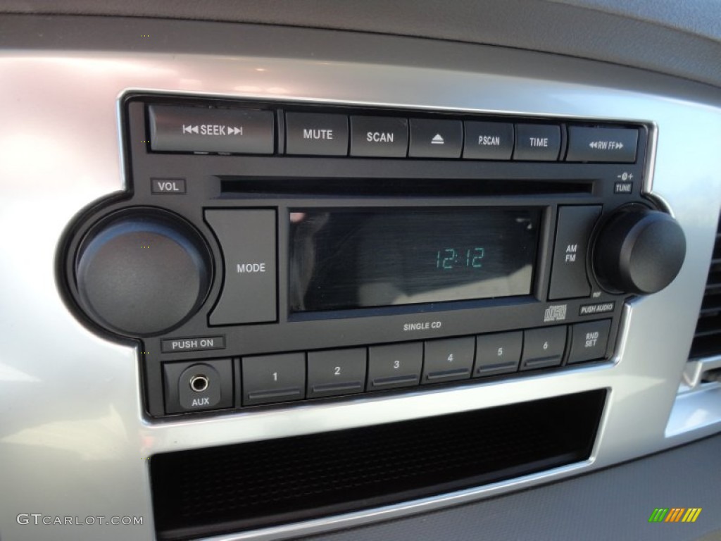 2007 Dodge Ram 3500 Laramie Quad Cab Audio System Photo #56508274