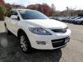 2009 Crystal White Pearl Mica Mazda CX-9 Grand Touring AWD  photo #2