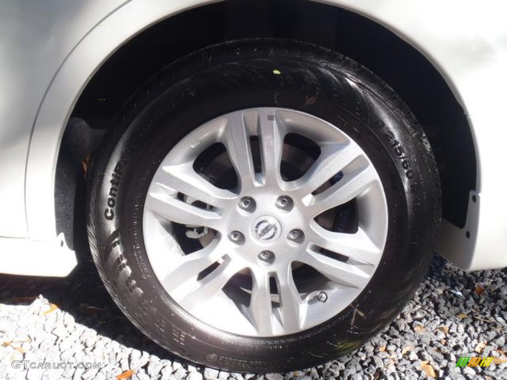 2012 Altima 2.5 S Special Edition - Winter Frost White / Blonde photo #13
