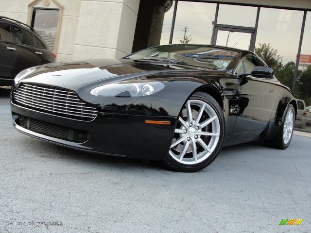 Jet Black 2007 Aston Martin V8 Vantage Coupe Exterior Photo #56511029