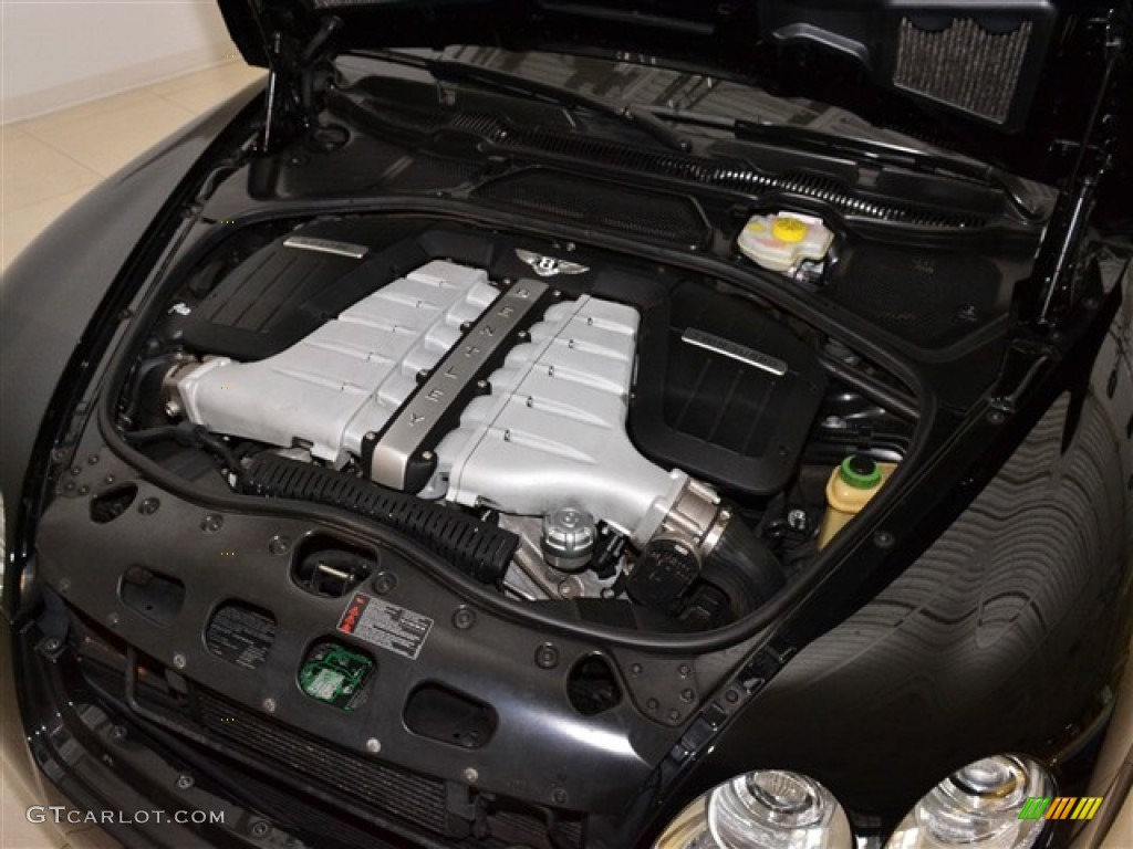 2007 Bentley Continental GT Mulliner 6.0L Twin-Turbocharged DOHC 48V VVT W12 Engine Photo #56511090