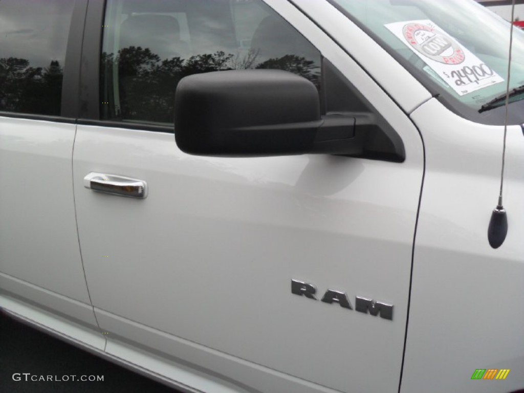 2010 Ram 1500 SLT Quad Cab 4x4 - Stone White / Dark Slate/Medium Graystone photo #22
