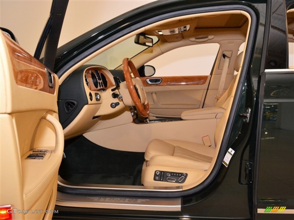 Saffron/Cumbrian Green Interior 2009 Bentley Continental Flying Spur Standard Continental Flying Spur Model Photo #56511150