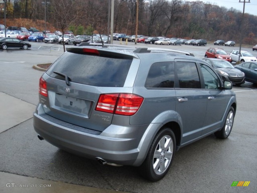 2009 Journey R/T AWD - Silver Steel Metallic / Dark Slate Gray/Light Graystone photo #3
