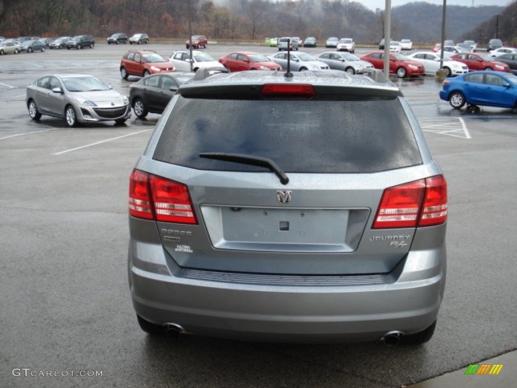 2009 Journey R/T AWD - Silver Steel Metallic / Dark Slate Gray/Light Graystone photo #4