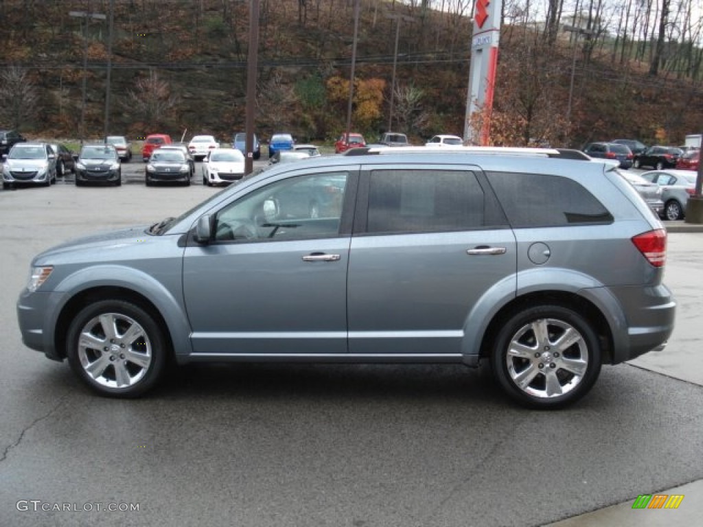 2009 Journey R/T AWD - Silver Steel Metallic / Dark Slate Gray/Light Graystone photo #5