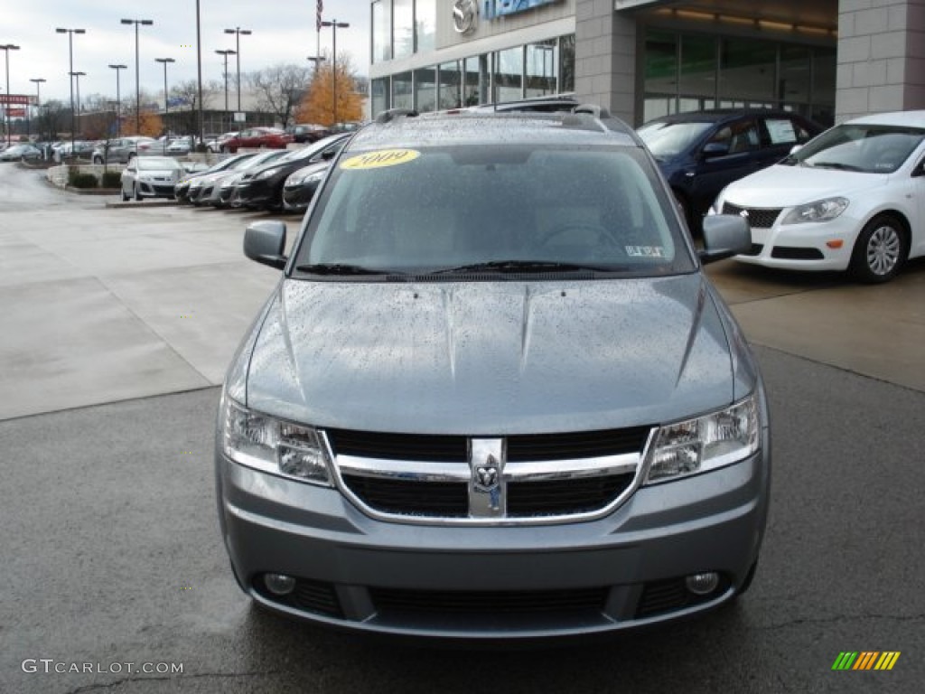 2009 Journey R/T AWD - Silver Steel Metallic / Dark Slate Gray/Light Graystone photo #7