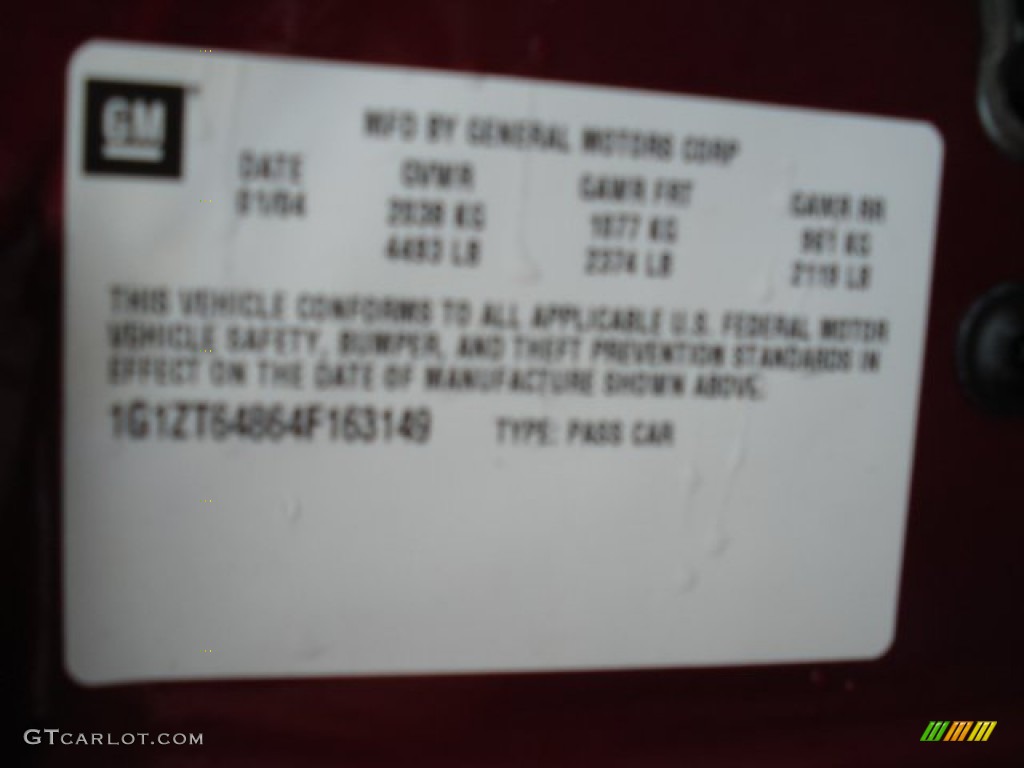 2004 Malibu Maxx LS Wagon - Sport Red Metallic / Neutral photo #20