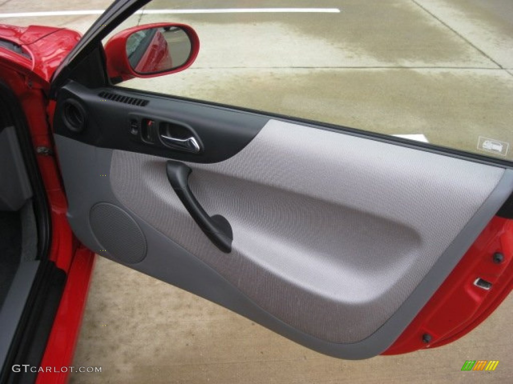 2001 Honda Insight Hybrid Black/Gray Door Panel Photo #56512320