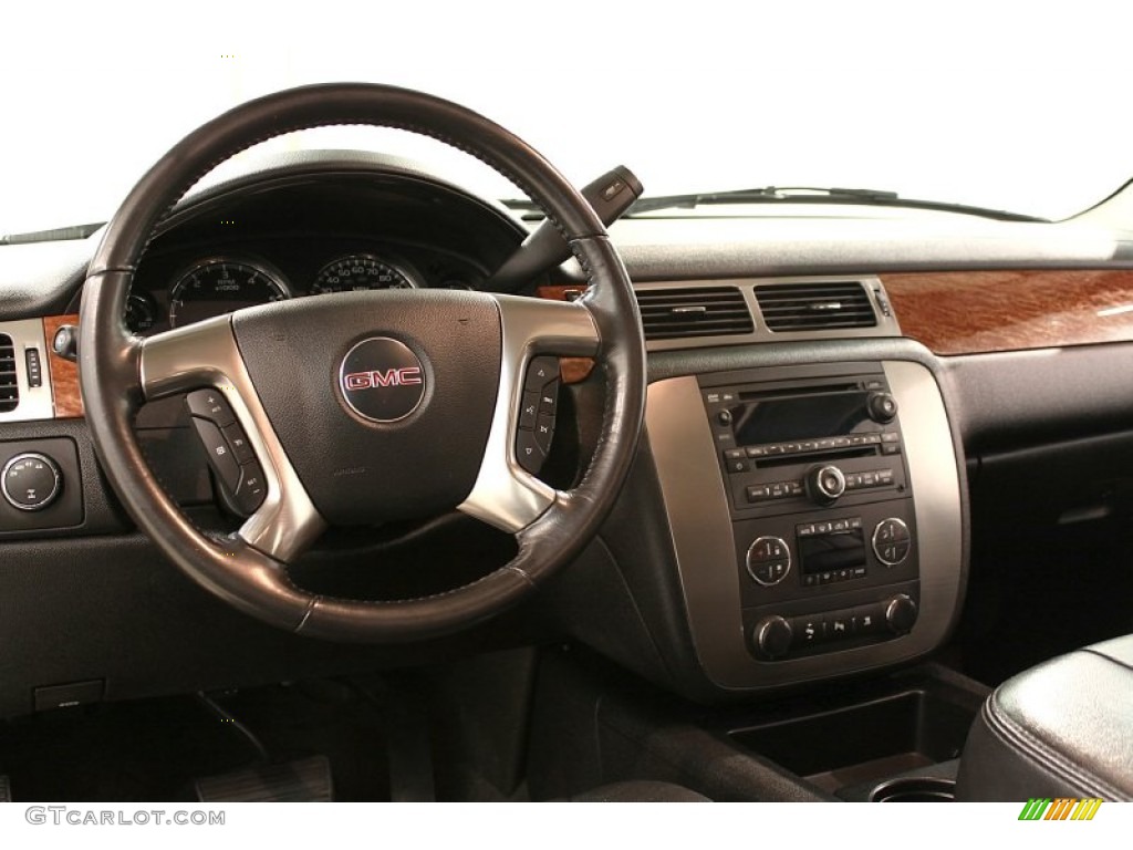 2007 GMC Yukon SLT 4x4 Ebony Black Dashboard Photo #56512350