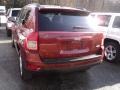 2012 Deep Cherry Red Crystal Pearl Jeep Compass Latitude  photo #3