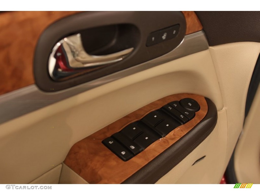 2009 Enclave CXL AWD - Red Jewel Tintcoat / Cocoa/Cashmere photo #6