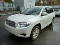 2008 Blizzard White Pearl Toyota Highlander Hybrid 4WD  photo #11