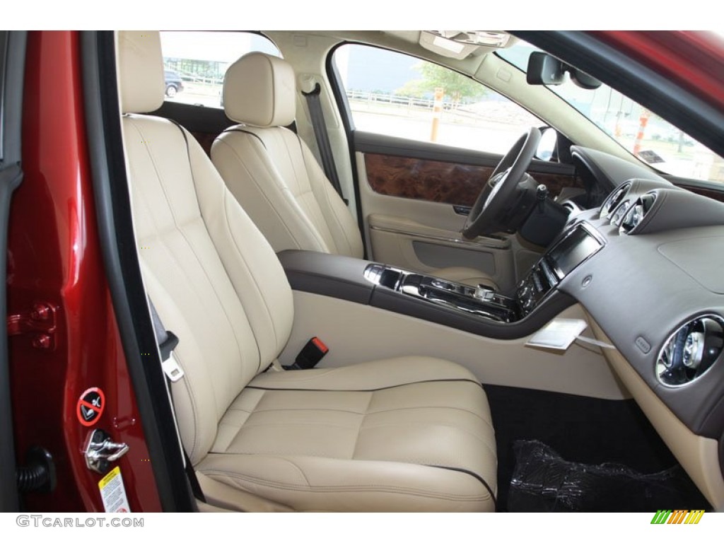 Cashew/Truffle Interior 2012 Jaguar XJ XJL Portfolio Photo #56514647