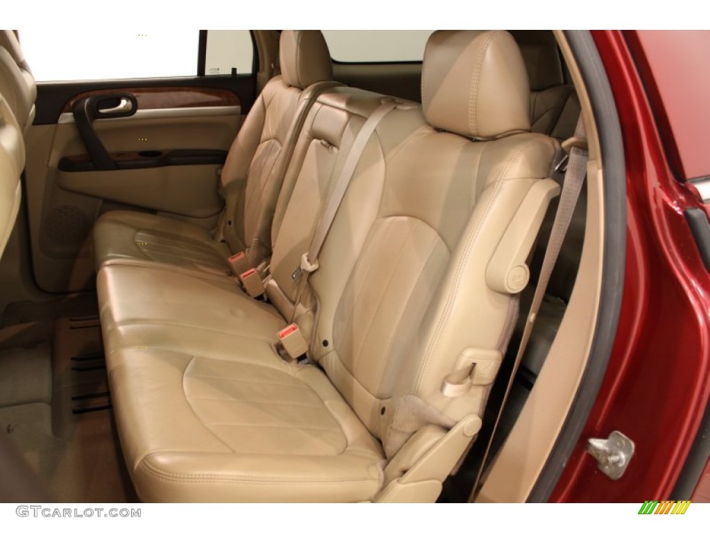 2009 Enclave CXL AWD - Red Jewel Tintcoat / Cocoa/Cashmere photo #24