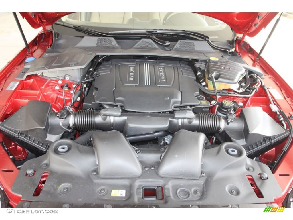 2012 Jaguar XJ XJL Portfolio 5.0 Liter DI DOHC 32-Valve VVT V8 Engine Photo #56514658