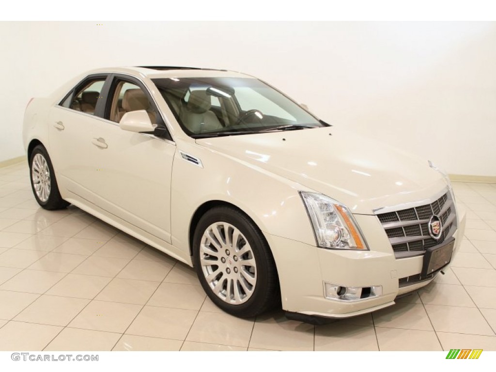 2010 CTS 4 3.6 AWD Sedan - Vanilla Latte / Cashmere/Cocoa photo #1