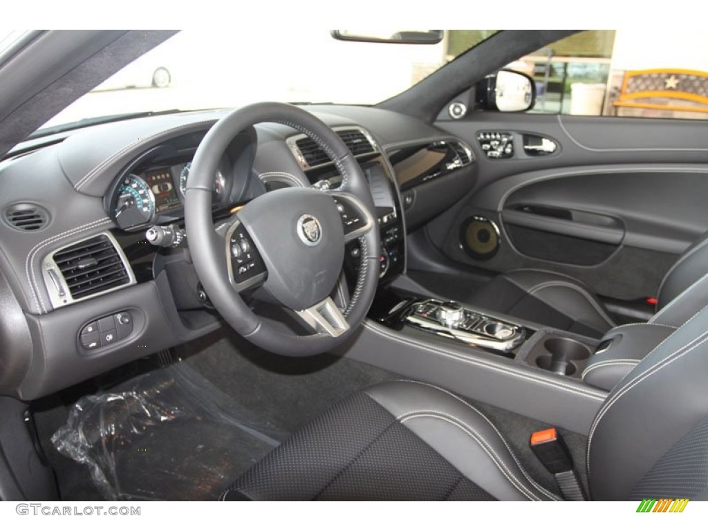 Warm Charcoal/Warm Charcoal Interior 2012 Jaguar XK XK Convertible Photo #56514952