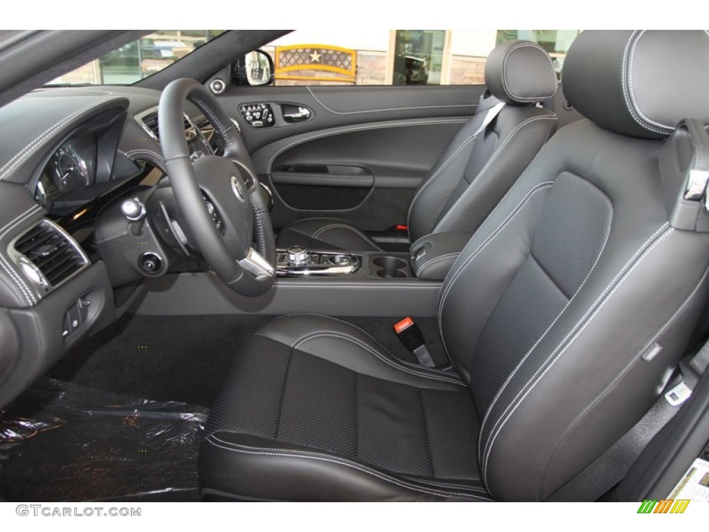 Warm Charcoal/Warm Charcoal Interior 2012 Jaguar XK XK Convertible Photo #56514961