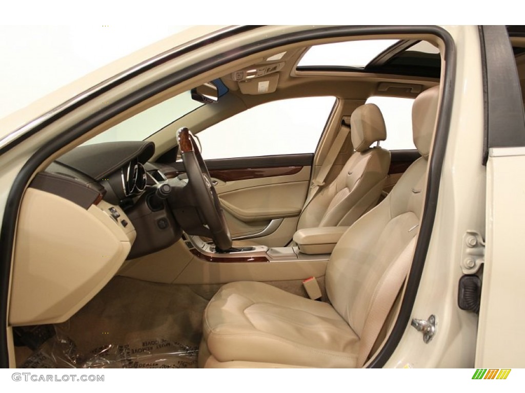 Cashmere/Cocoa Interior 2010 Cadillac CTS 4 3.6 AWD Sedan Photo #56514979